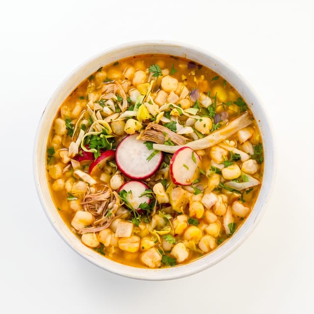 Pozole Soup.