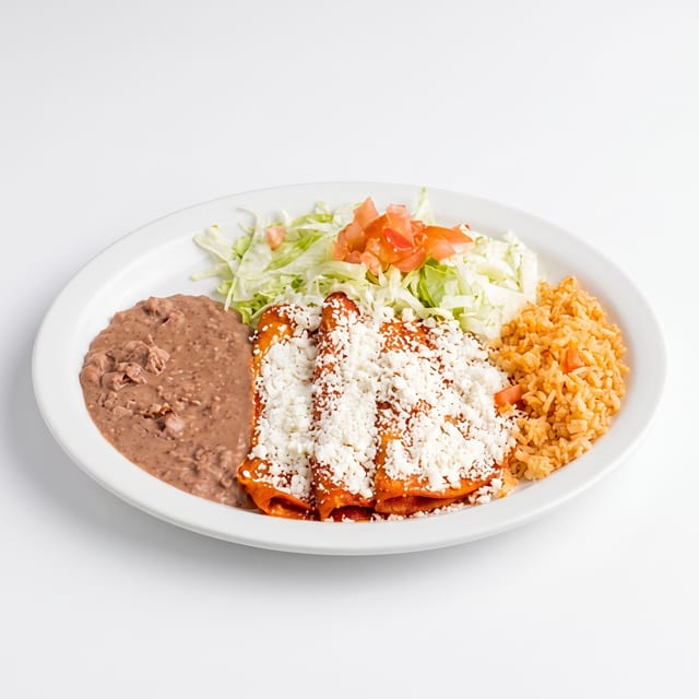 Enchiladas Mexicanas.