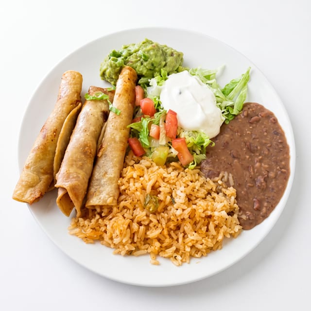 Taquitos Plate.